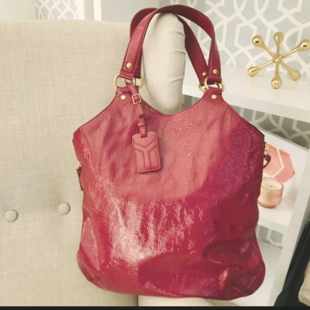 Yves Saint Laurent Red Tote Bag
